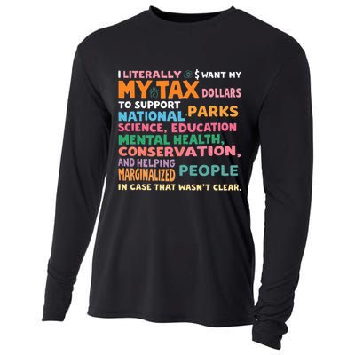 I Literally Want My Tax Dollars To Support National Parks  Cooling Performance Long Sleeve Crew