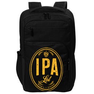 IPA Lot When I Drink Impact Tech Backpack