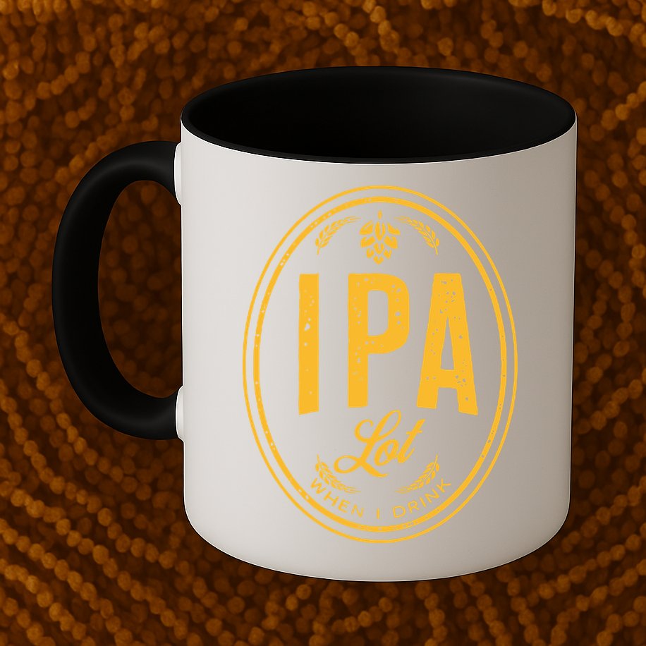 IPA Lot When I Drink Mug