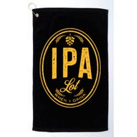 IPA Lot When I Drink Golf Towel