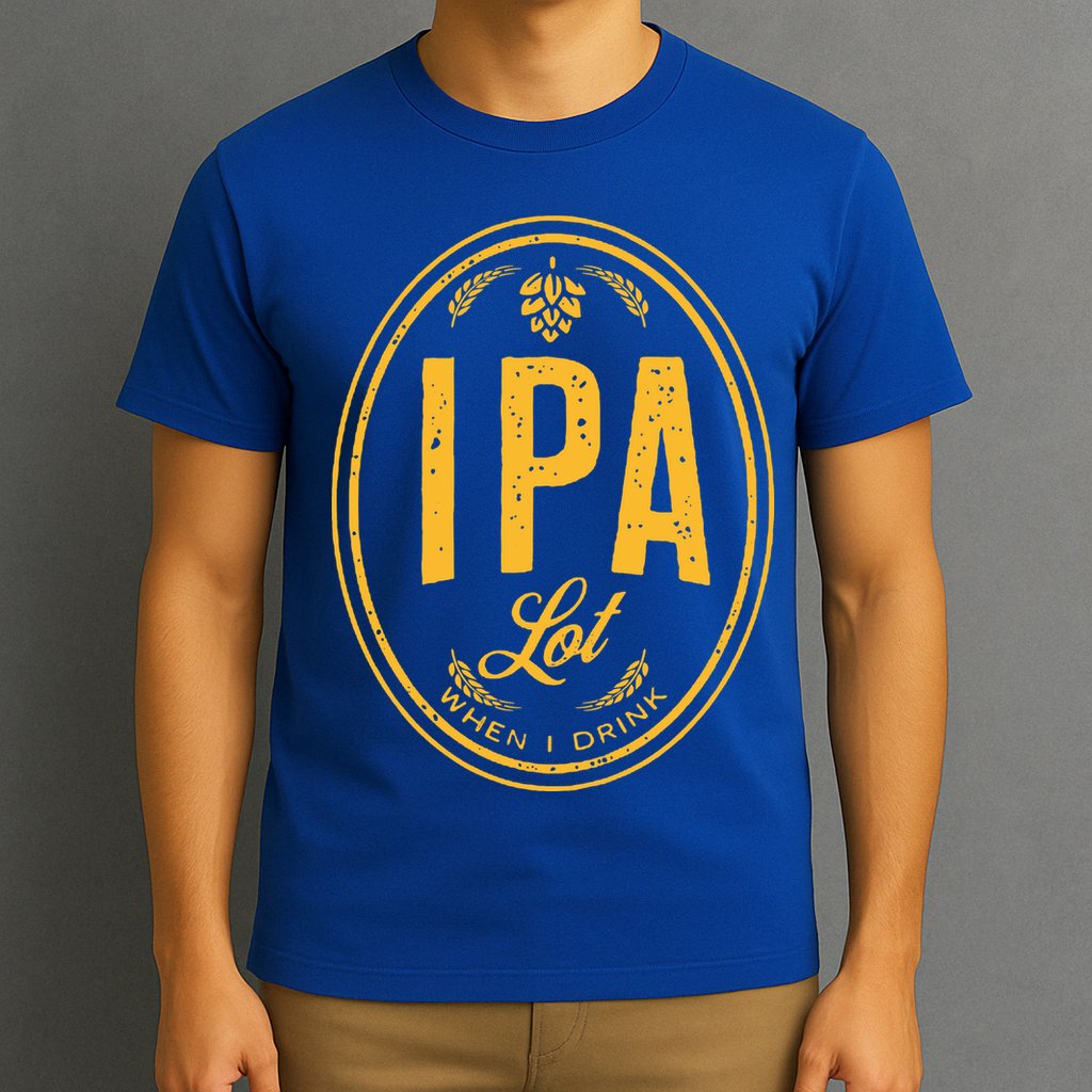 IPA Lot When I Drink T-Shirt