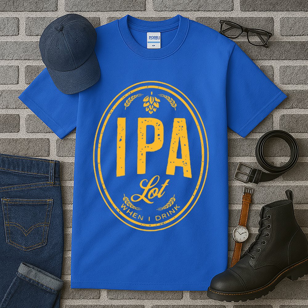 IPA Lot When I Drink Tall T-Shirt