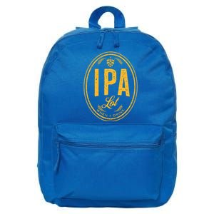 IPA Lot When I Drink 16 in Basic Backpack