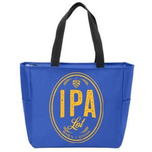 IPA Lot When I Drink Zip Tote Bag