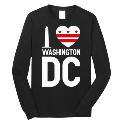 I Love Washington Dc Long Sleeve Shirt