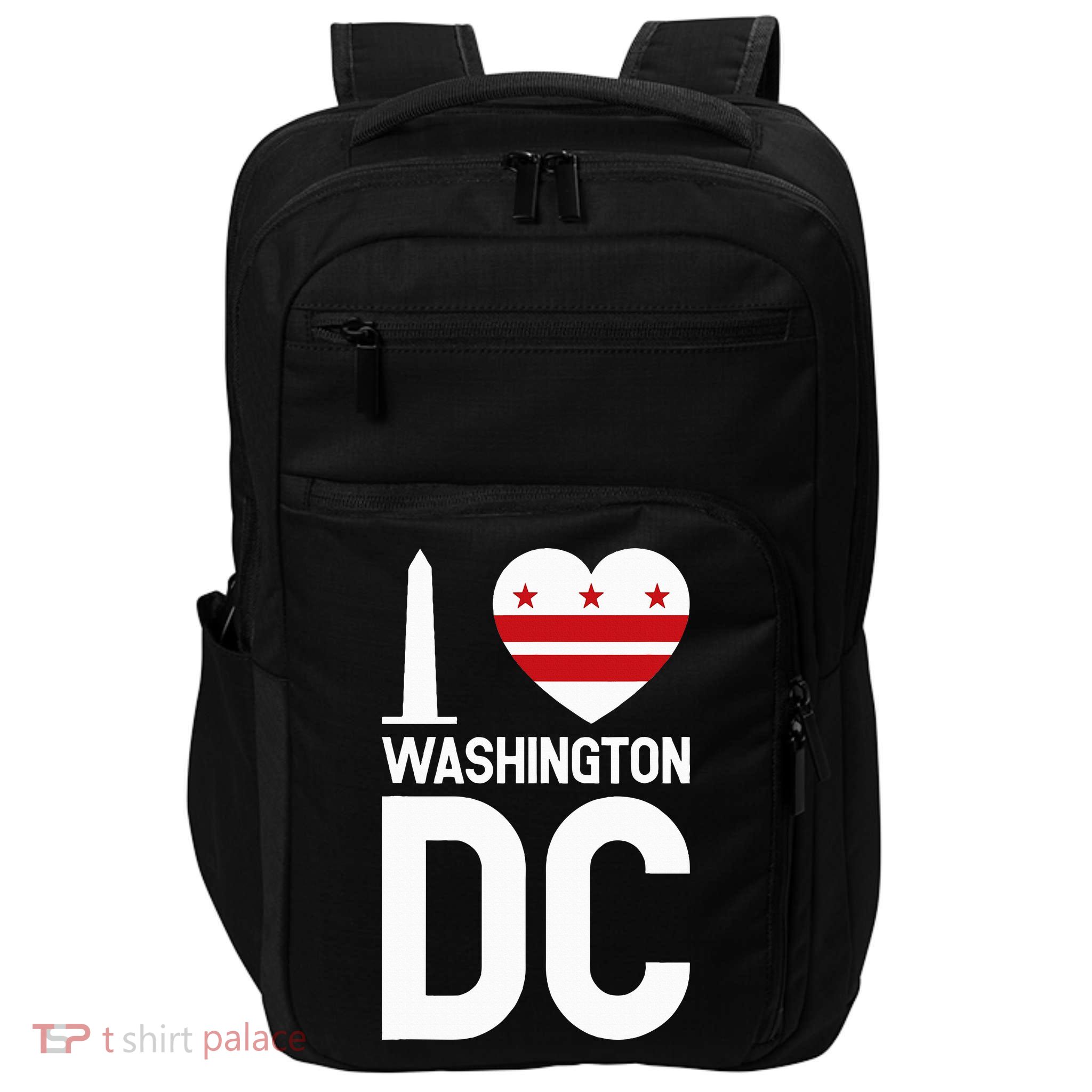 I Love Washington Dc Impact Tech Backpack