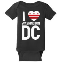 I Love Washington Dc Baby Bodysuit