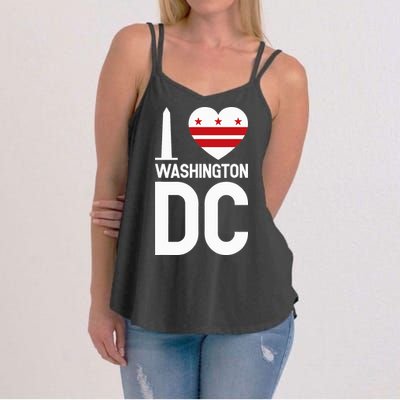 I Love Washington Dc Women's Strappy Tank