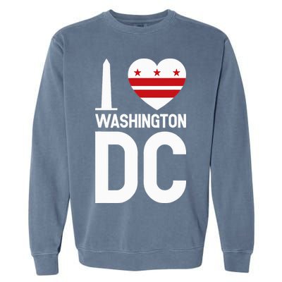 I Love Washington Dc Garment-Dyed Sweatshirt