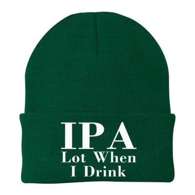 Ipa Lot When I Drink Knit Cap Winter Beanie