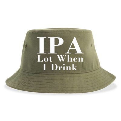 Ipa Lot When I Drink Sustainable Bucket Hat