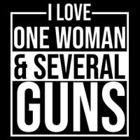 I Love Woman And Several Guns Kids Hoodie