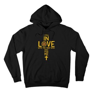 In Love With The Man Who Died For Me Christian Hoodie