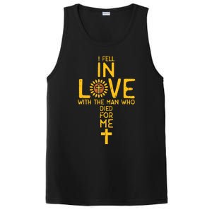 In Love With The Man Who Died For Me Christian PosiCharge Competitor Tank