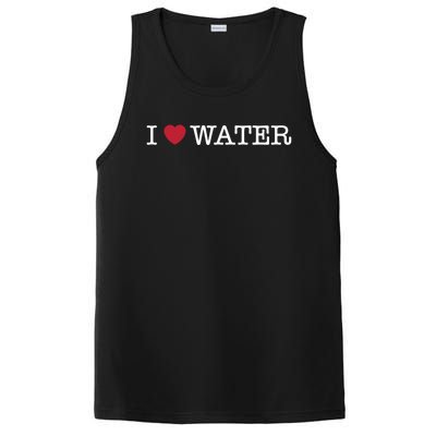 I Love Water Gift PosiCharge Competitor Tank