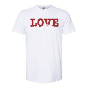 I Love Water Gift Softstyle CVC T-Shirt