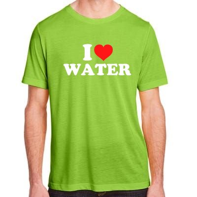 I Love Water Great Gift Adult ChromaSoft Performance T-Shirt