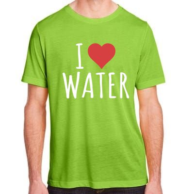 I Love Water Gift Adult ChromaSoft Performance T-Shirt