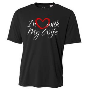 In Love With My Wife I Love My Wife Cooling Performance Crew T-Shirt