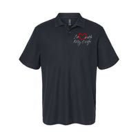 In Love With My Wife I Love My Wife Softstyle Adult Sport Polo