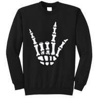 I Love You Sign Language Skeleton Hand ASL Halloween Sweatshirt