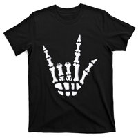 I Love You Sign Language Skeleton Hand ASL Halloween T-Shirt