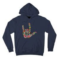 I Love You American Sign Language Gift Tall Hoodie