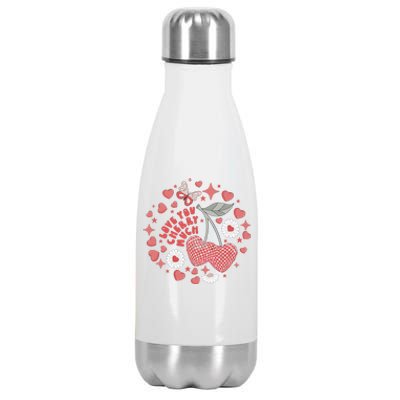 I Love You Cherry Much Valentine's Day For Couple Lover Stainless Steel Insulated Water Bottle