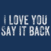 I Love You Say It Back Vintage Design Visor