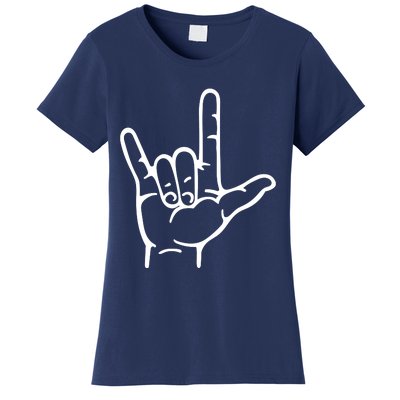 I Love You Sign ASL Women's T-Shirt