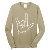 I Love You Sign ASL Long Sleeve Shirt