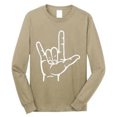 I Love You Sign ASL Long Sleeve Shirt