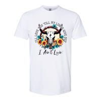 ILl Love You Till My Lungs Give Out I AinT Lyin Western Softstyle CVC T-Shirt