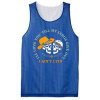 Ill Love You Till My Lungs Give Out A Aint Lyin Mesh Reversible Basketball Jersey Tank