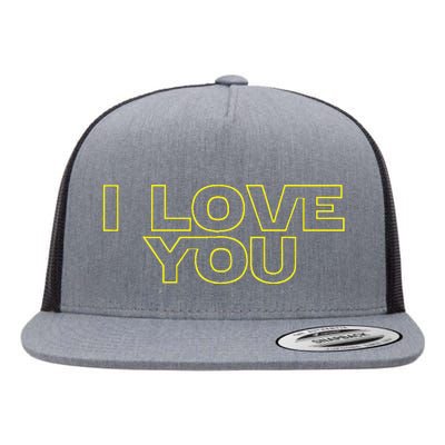 I Love You I Know Matching Couples Vacation Flat Bill Trucker Hat