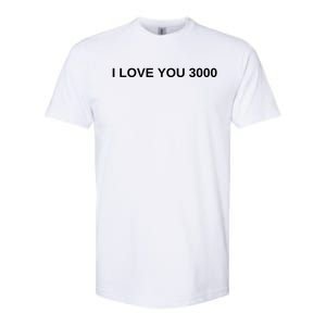 I Love You 3000 Gift I Know Mo Mom Gift Softstyle CVC T-Shirt