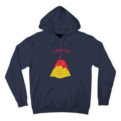 I Lava You Cute Funny Romantic Gift Tall Hoodie