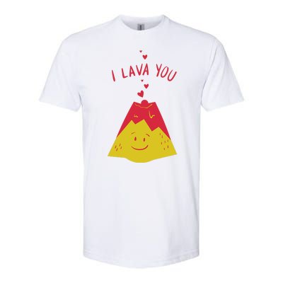 I Lava You Cute Funny Romantic Gift Softstyle® CVC T-Shirt