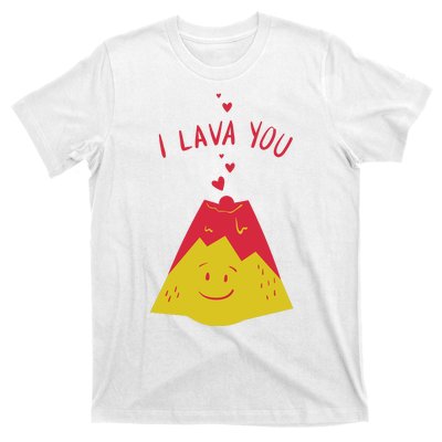 I Lava You Cute Funny Romantic Gift T-Shirt