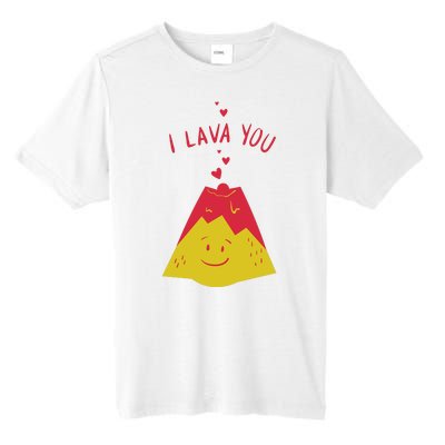 I Lava You Cute Funny Romantic Gift Tall Fusion ChromaSoft Performance T-Shirt