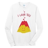 I Lava You Cute Funny Romantic Gift Tall Long Sleeve T-Shirt