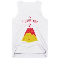 I Lava You Cute Funny Romantic Gift Tank Top