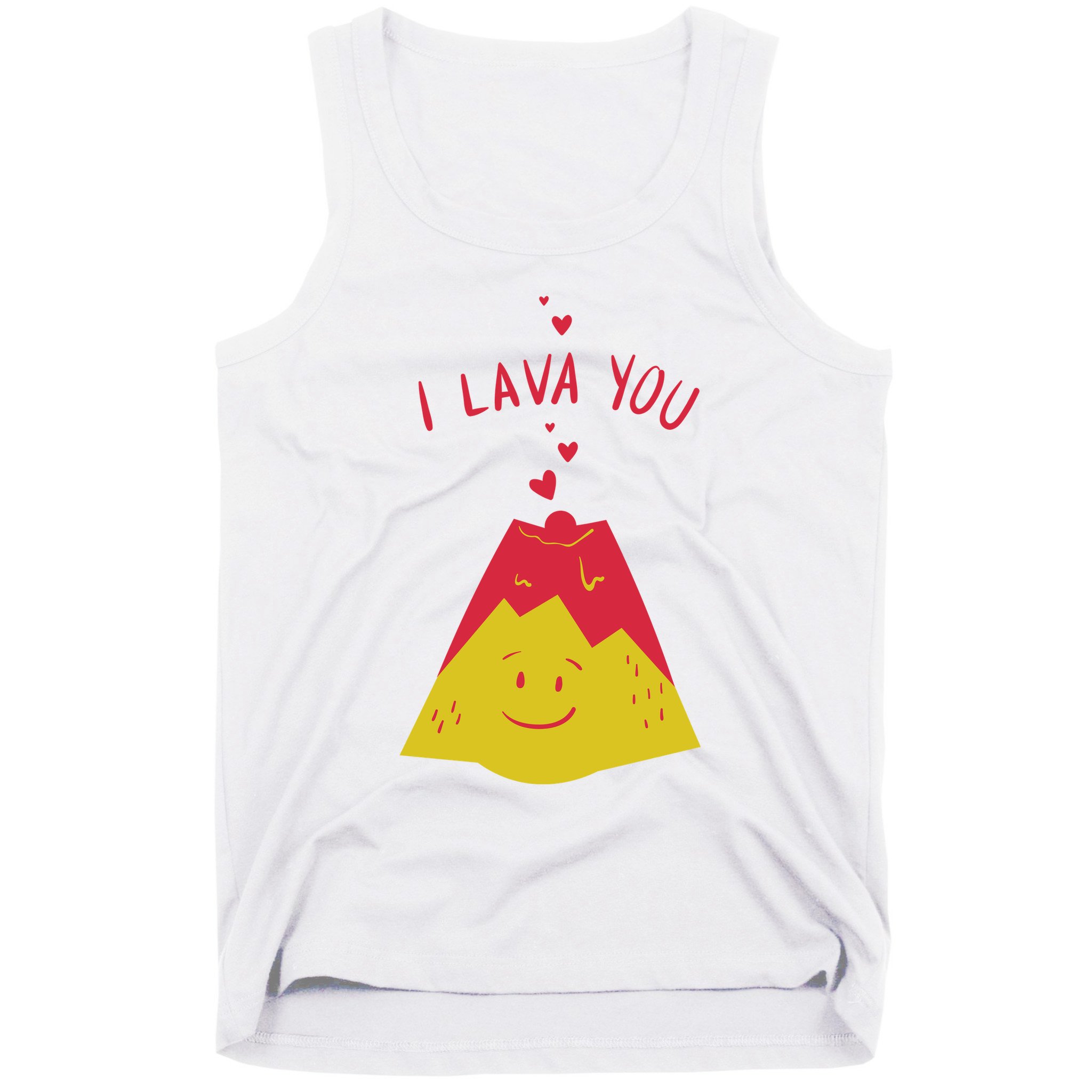 I Lava You Cute Funny Romantic Gift Tank Top