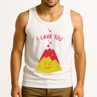 I Lava You Cute Funny Romantic Gift Tank Top