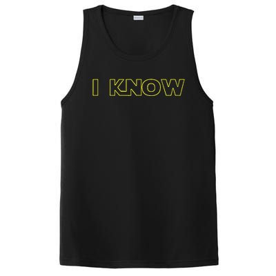 I Love You I Know Matching Couples Vacation PosiCharge Competitor Tank