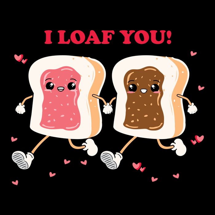 I Loaf You Valentines Day Funny Gift 16 in Basic Backpack