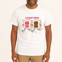 I Loaf You Valentines Day Funny Gift Tall T-Shirt