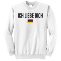 I Love You In German Language Germany Funny German Saying Sweatshirt