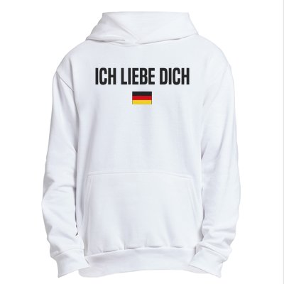 I Love You In German Language Germany Funny German Saying Urban Pullover Hoodie