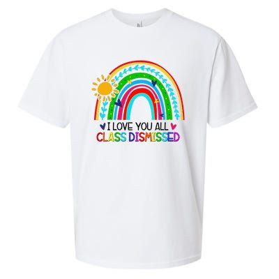 I Love You All Class Dismissed Teacher for Wo Sueded Cloud Jersey T-Shirt